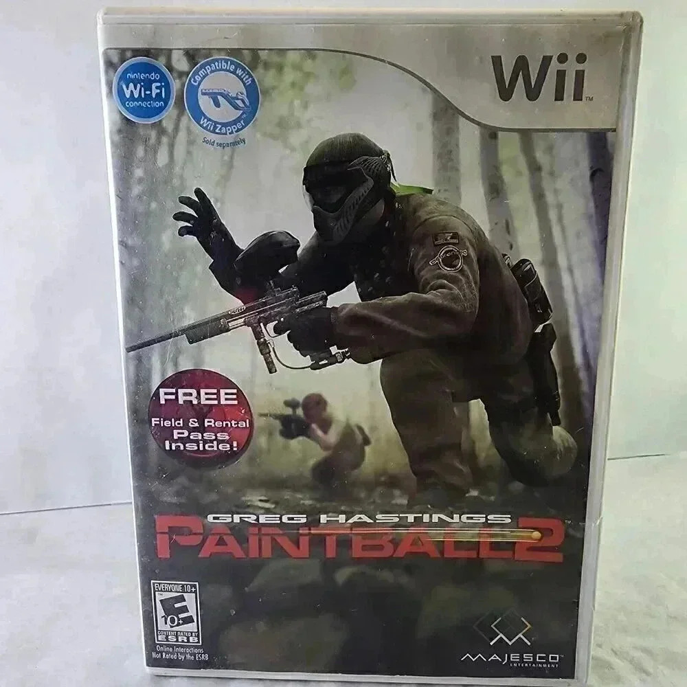 Wii Greg Hastings Paintball 2 Nintendo Wii Video Game Complete